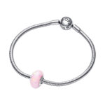 Pandora Σύμβολο Ασήμι 925 με Ροζ Οπάλιο - Image 4