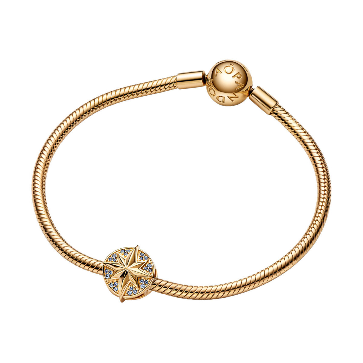 Pandora Σύμβολο Marvel Captain Marvel με Επίστρωση Χρυσού 14Κ - Image 4