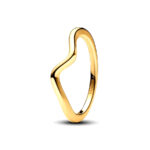 Pandora Timeless Polished Wave Gold Δαχτυλίδι