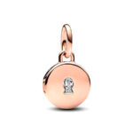 Pandora Moments Open. & Engravable Love Locket Rose Gold Σύμβολο