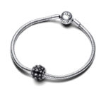 Pandora Moments Sparkling Pave Round Black Σύμβολο - Image 3