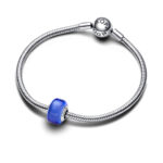 Pandora Moments Blue Mini Murano Glass Σύμβολο - Image 3