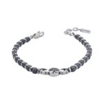 Boccadamo Gray Hematite Tree of Life Βραχιόλι