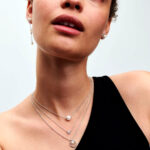 Pandora Timeless Freshwater Cultured Pearl & Pavé Κολιέ - Image 5