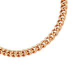 Boccadamo Pink Bronze Small Curb Κολιέ