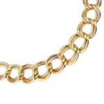 Boccadamo Gold - Colored Maxi Double Curb Link Κολιέ