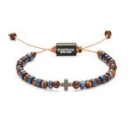 Chrysostomos Παιδικό Xειροποίητο Βραχιόλι με Σταυρό