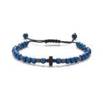Chrysostomos Παιδικό Xειροποίητο Βραχιόλι με Σταυρό