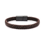 Chrysostomos Ανδρικό Xειροποίητο Δερμάτινο Βραχιόλι