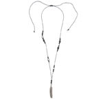 Chrysostomos Ανδρικό Χειροποίητο Κολιέ με Φτερό