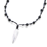 Chrysostomos Ανδρικό Χειροποίητο Κολιέ με Όνυχα & Λόγχη - Image 2