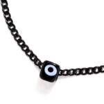 Chrysostomos Ανδρικό Χειροποίητο Κολιέ με Αλυσίδα & Ματάκι - Image 2