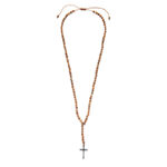 Chrysostomos Ανδρικό Χειροποίητο Κολιέ Ροζάριο με Ίασπι