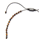 Chrysostomos Ανδρικό Κολιέ Ροζάριο με Μάτι της Τίγρης & Αιματίτη - Image 3