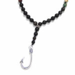 Chrysostomos Ανδρικό Χειροποίητο Κολιέ Ροζάριο με Αγκίστρι - Image 2