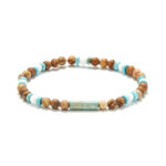 Chrysostomos Ανδρικό Xειροποίητο Βραχιόλι με Ίασπι