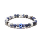 Chrysostomos Ανδρικό Χειροποίητο Βραχιόλι με Σοδαλίτη