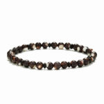 Chrysostomos Ανδρικό Βραχιόλι με Αχάτη & Αιματίτη