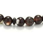 Chrysostomos Ανδρικό Βραχιόλι με Αχάτη & Αιματίτη - Image 2