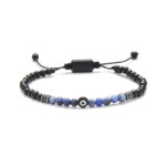 Chrysostomos Ανδρικό Xειροποίητο Βραχιόλι με Ματάκι
