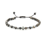 Chrysostomos Ανδρικό Χειροποίητο Βραχιόλι με Σταυρό