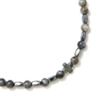 Chrysostomos Ανδρικό Χειροποίητο Βραχιόλι με Σταυρό - Image 2