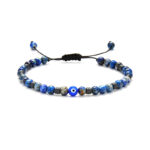 Chrysostomos Ανδρικό Χειροποίητο Βραχιόλι με Ματάκι