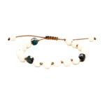 Chrysostomos Ανδρικό Βραχιόλι με Όνυχα & Αχάτη