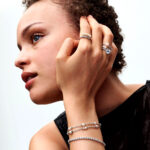 Pandora Timeless Freshwater Pearls & Pavé Open Δαχτυλίδι - Image 4