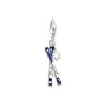 Thomas Sabo Silver Crossed Ski Σύμβολο