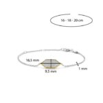 Ti Sento Gold Plated White Zirconia Βραχιόλι - Image 5