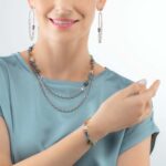 Coeur De Lion Κολιέ GeoCUBE® Iconic Boho Silver Multicolor - Image 4