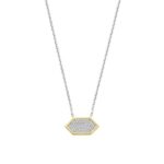 Ti Sento Gold Plated White Zirconia Κολιέ