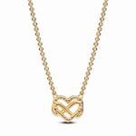 Pandora Moments Sparkling Infinity Heart Κολιέ - Image 2