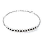Coeur De Lion Κολιέ Choker Mysterious Silver Black