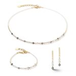 Coeur De Lion Σκουλαρίκια Princess Pearls Grey Crystal - Image 2