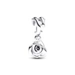 Pandora Moments Rose in Bloom Dangle Σύμβολο