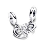 Pandora Moments Forever & Always Splittable Dangle Σύμβολο - Image 3
