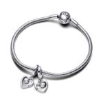 Pandora Moments Forever & Always Splittable Dangle Σύμβολο - Image 4
