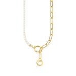 Thomas Sabo White Pearl Yellow-Gold Κολιέ