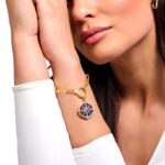Thomas Sabo Yellow Gold Violet & Colorful Stones Μενταγιόν - Image 4