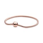 Pandora Moments 14k Rose gold-plated Snake Chain Βραχιόλι