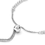 Pandora Timeless  Silver Cubic Zircon Βραχιόλι - Image 4