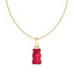 Thomas Sabo x Haribo Red Goldbear Pendant Gold Κολιέ - Image 2