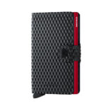 Secrid Miniwallet Cubic Black-Red Πορτοφόλι