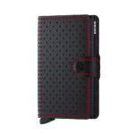 Secrid Miniwallet Perforated Black-Red Πορτοφόλι