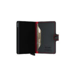 Secrid Miniwallet Perforated Black-Red Πορτοφόλι - Image 4