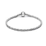 Pandora στριφτή αλυσίδα-φίδι με στρογγυλό κούμπωμα Βραχιόλι - Image 2
