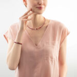 Βραχιόλι Joyful Colours Update ασημί-κόκκινο - Image 2