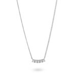 Κολιέ με κεντρικά ζιργκόν